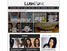 Tablet Screenshot of lushzone.com